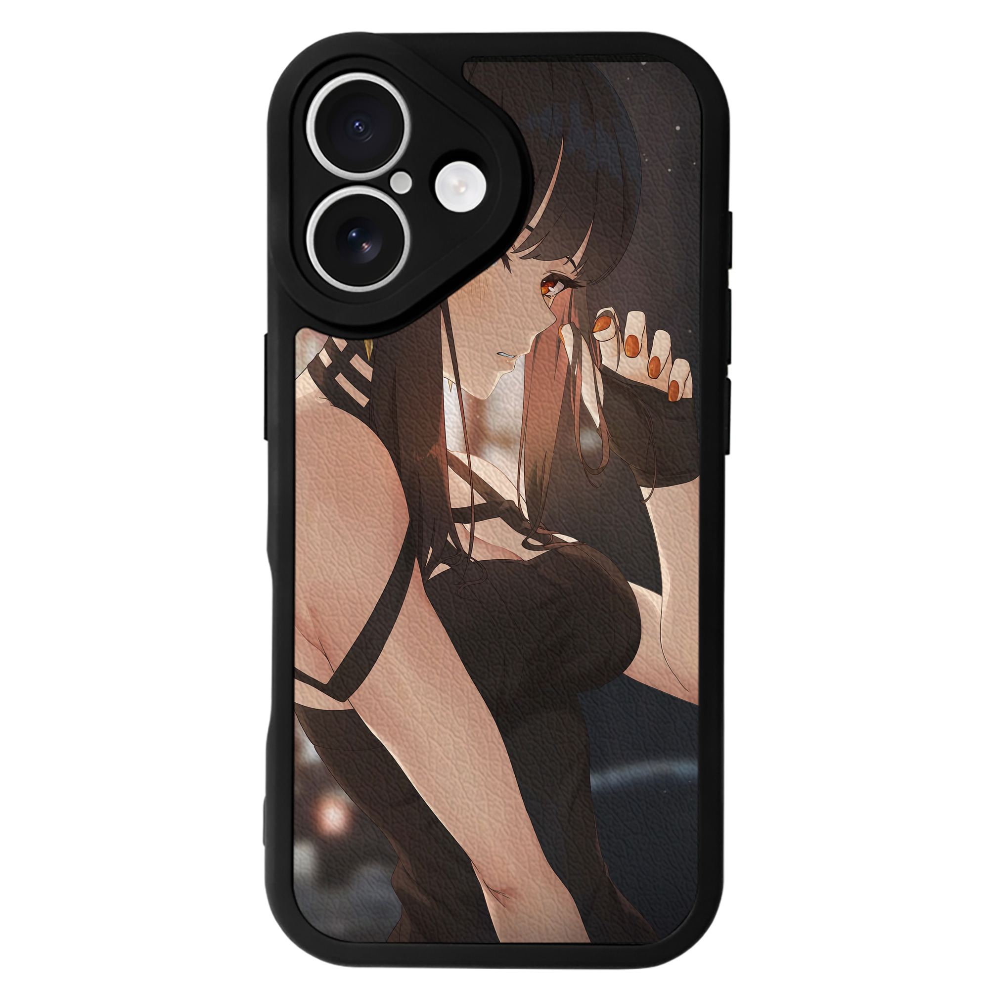 （画像用） SPY×FAMILY间谍家家酒 【iPhone 16シリーズ対応】シリコンスマホケース（レザー調） 材質：シリコン